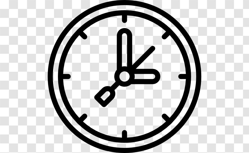 Stopwatch Timer Clip Art - Black And White - Royaltyfree Transparent PNG