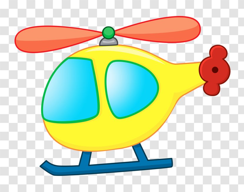 Cartoon Airplane Transport Helicopter - Artwork - Cute Transparent PNG
