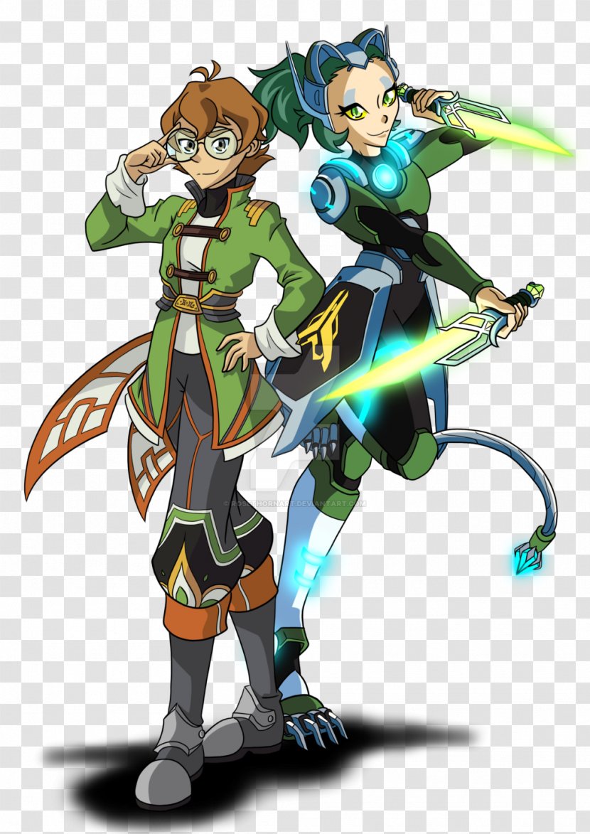 Xenoblade Chronicles 2 Pidge Gunderson Crossover Art - Cartoon Transparent PNG