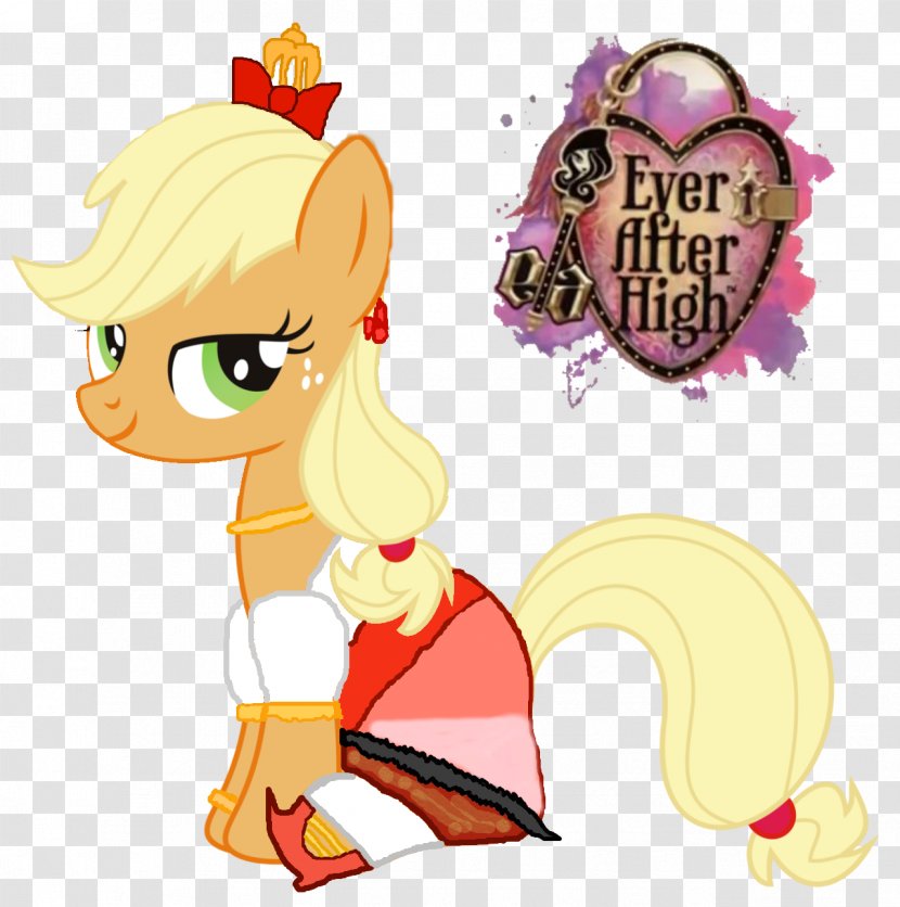 Ever After High Rarity YouTube My Little Pony - Silhouette - Apple White Transparent PNG
