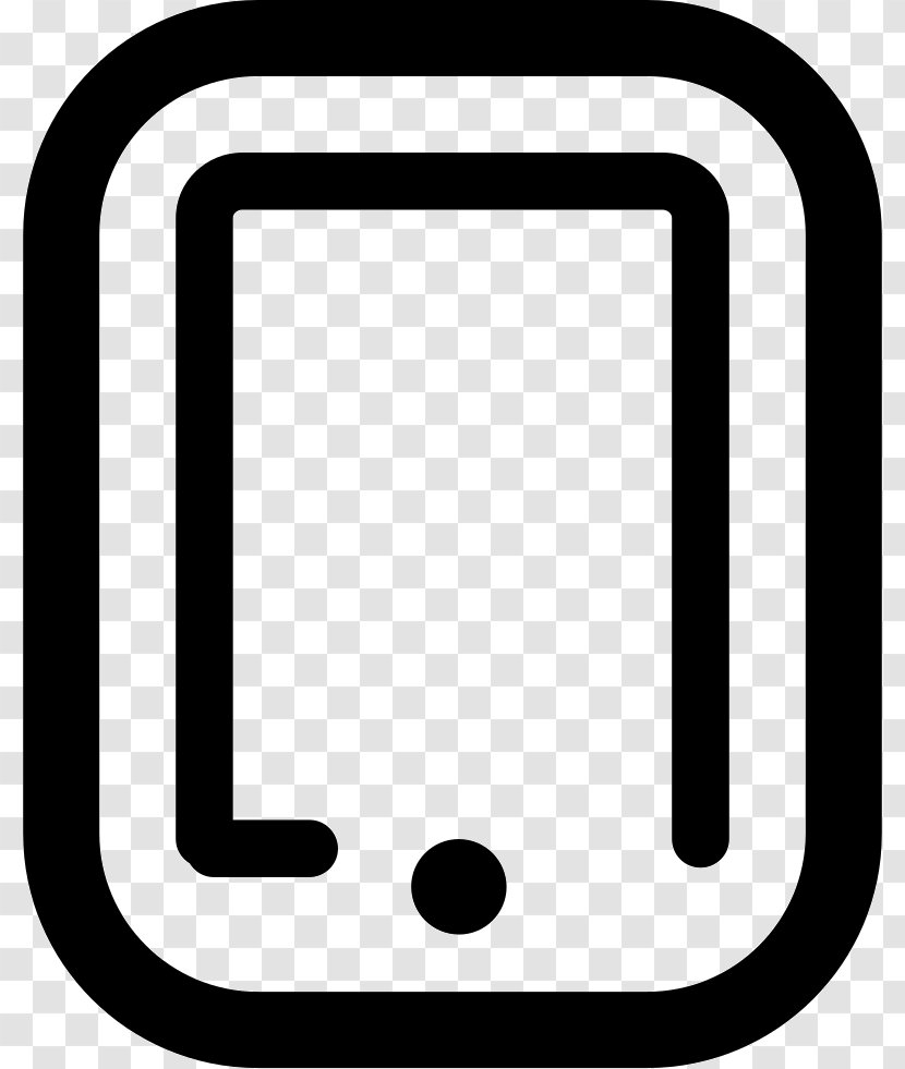 Touchscreen Tablet Computers - Mobile Phones - Black And White Transparent PNG