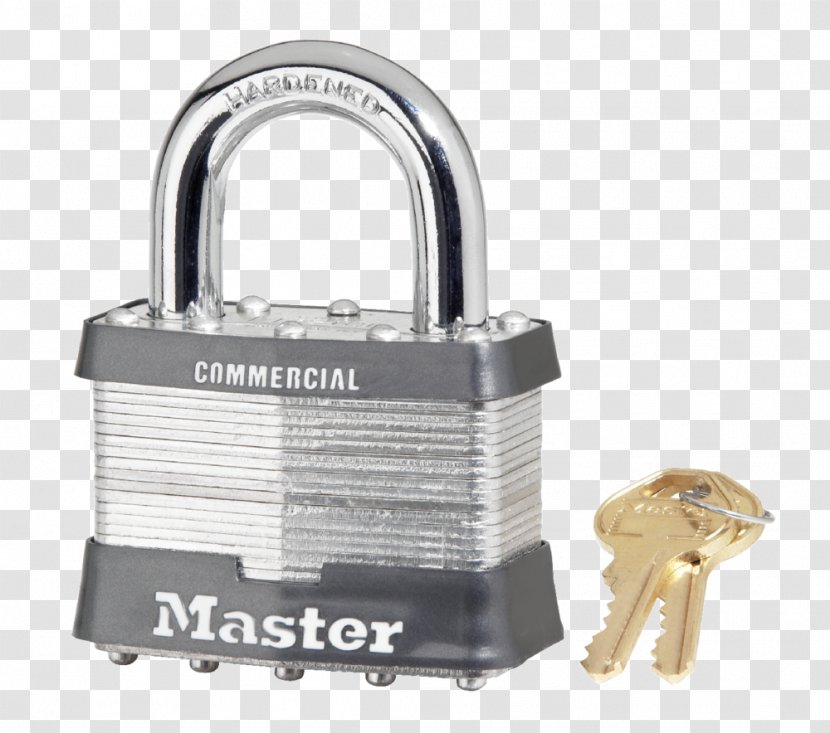 Master Lock Padlock Pin Tumbler Combination - Key - Picking Transparent PNG