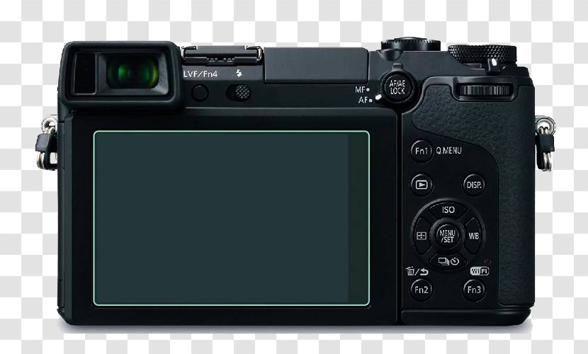 Panasonic Lumix DMC-GX1 DMC-GF7 System Camera - Aparat Fotografic Hibrid - Black Digital Transparent PNG