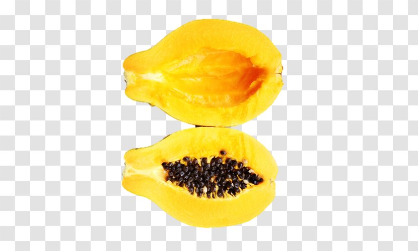 Papaya Food Vegetarian Cuisine Mango Drink - Orange Transparent PNG