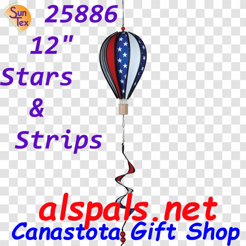 Hot Air Balloon Clip Art Line Point - Price - Stars Stripes Transparent PNG
