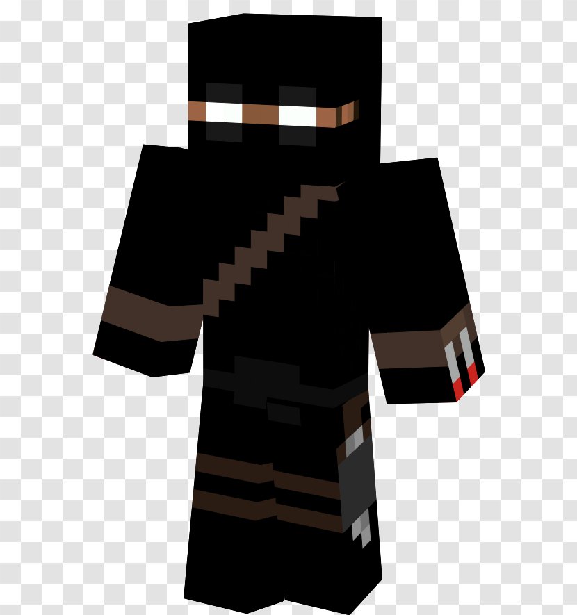 Minecraft Herobrine Ninja Survival Game Video - Tree - Skins Fortnite Transparent PNG