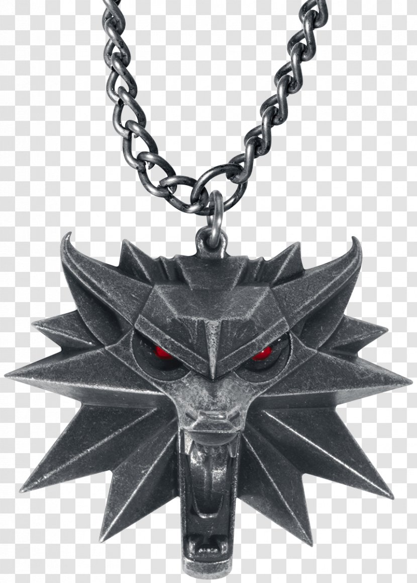 The Witcher 3: Wild Hunt 2: Assassins Of Kings Geralt Rivia Charms & Pendants Necklace - Chain Transparent PNG