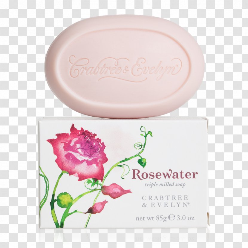 Soap Crabtree & Evelyn Rose Water Perfume Transparent PNG