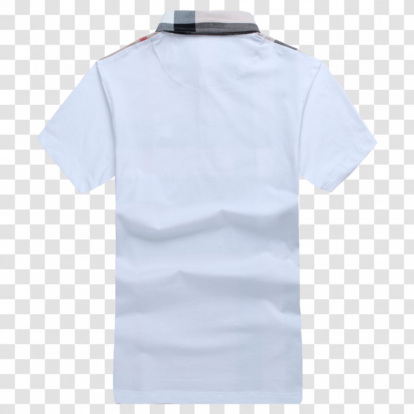 T-shirt Polo Shirt Sleeve Collar - Blue Transparent PNG
