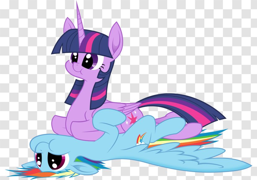 My Little Pony Twilight Sparkle Rainbow Dash Pinkie Pie - Fan Art Transparent PNG