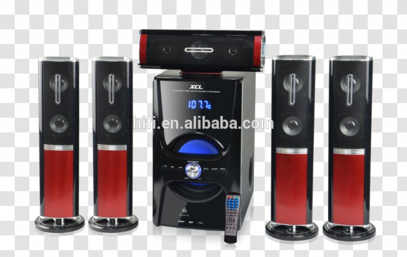 Subwoofer Computer Speakers Sound Cinema Home Theater Systems - Bass - Speaker Surround Transparent PNG