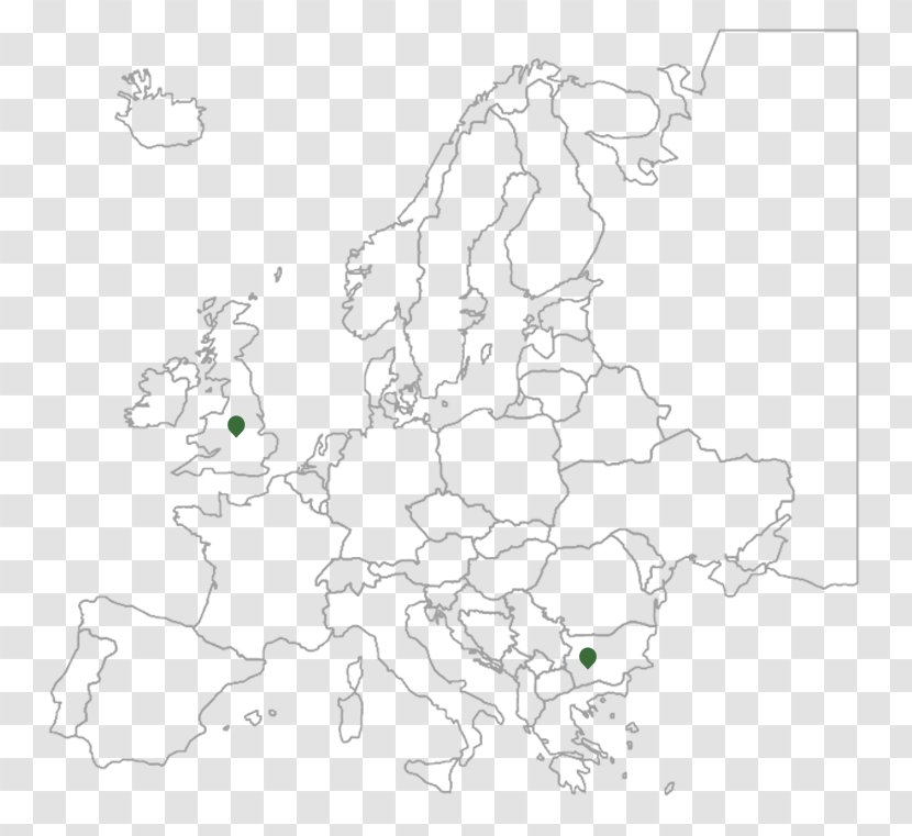 World Map Eastern Europe Blank Transparent PNG