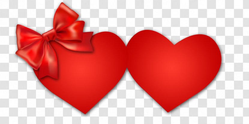 Red Valentine's Day Heart Image Design - Love - Valentines Transparent PNG