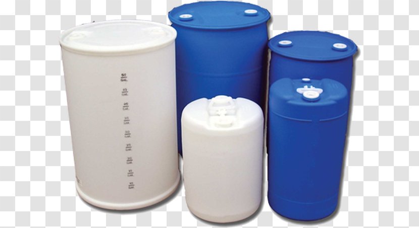 Plastic Drum Barrel Petroleum Container - Highdensity Polyethylene Transparent PNG