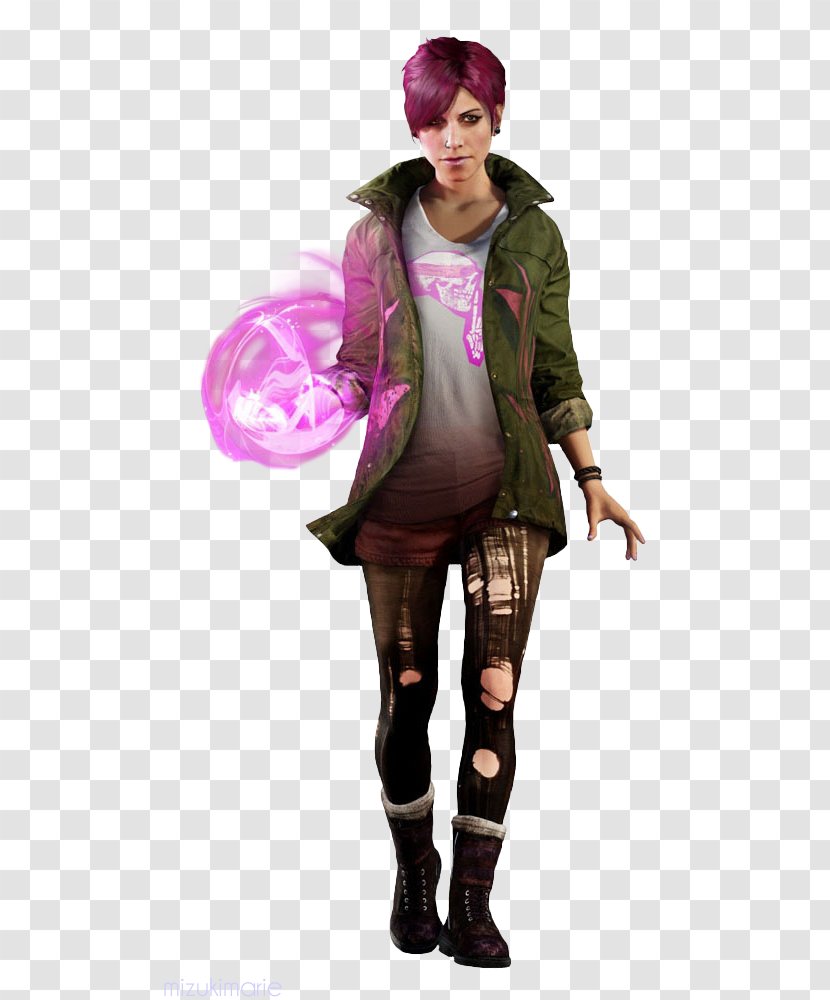 Infamous Second Son First Light PlayStation 4 2 - Cole Macgrath Transparent PNG