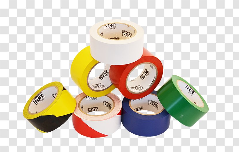 Adhesive Tape Ribbon Sticker Material - Traffic Transparent PNG