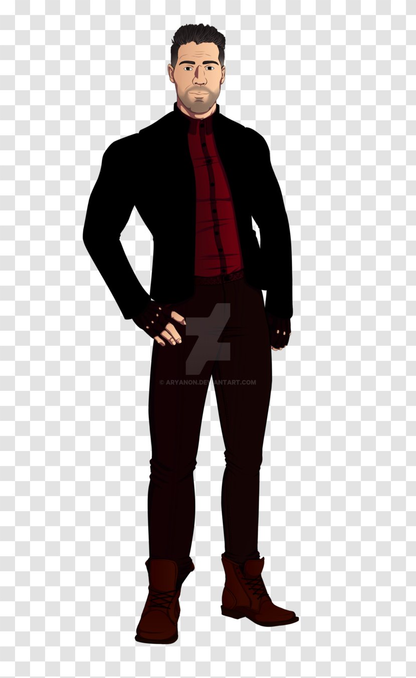 Character Tuxedo Shoulder Maroon Facial Hair - Aryan Poster Transparent PNG
