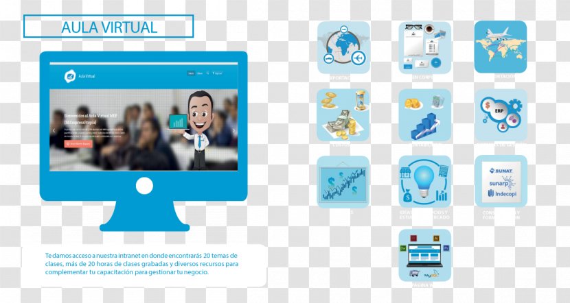 Mi Empresa Propia Classroom Aula Virtual - Online Advertising Transparent PNG