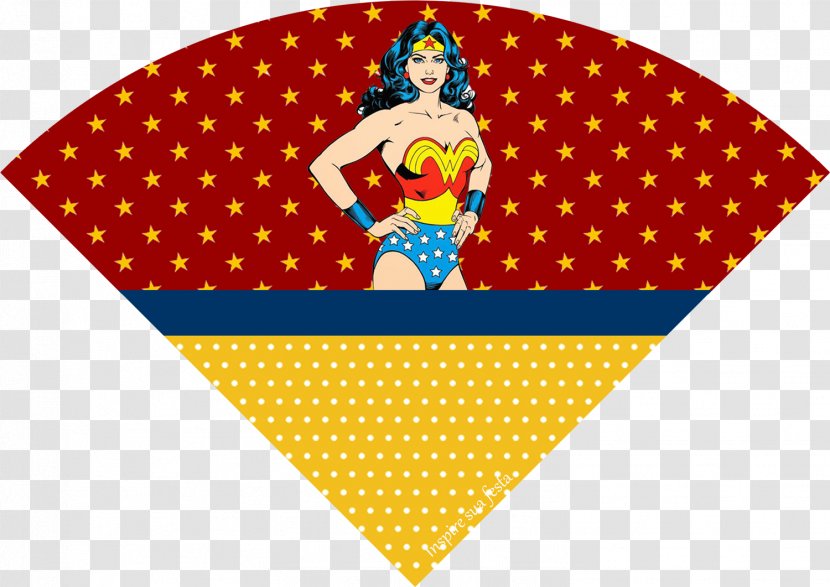 Diana Prince Paper Cone Party Snack - Woman - Wonder Transparent PNG