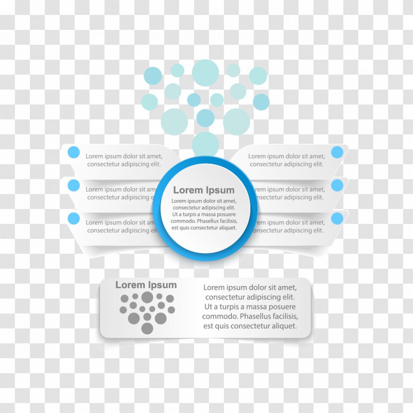 Vector Blue Infographic - Product Design - Number Transparent PNG