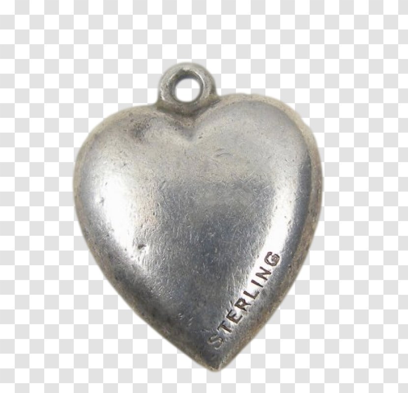 Locket Silver Heart M-095 - Four Leaf Clover Necklace For Men Transparent PNG