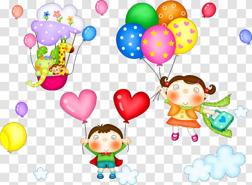Children's Day Friendship Love Greeting - Heart - Child Transparent PNG