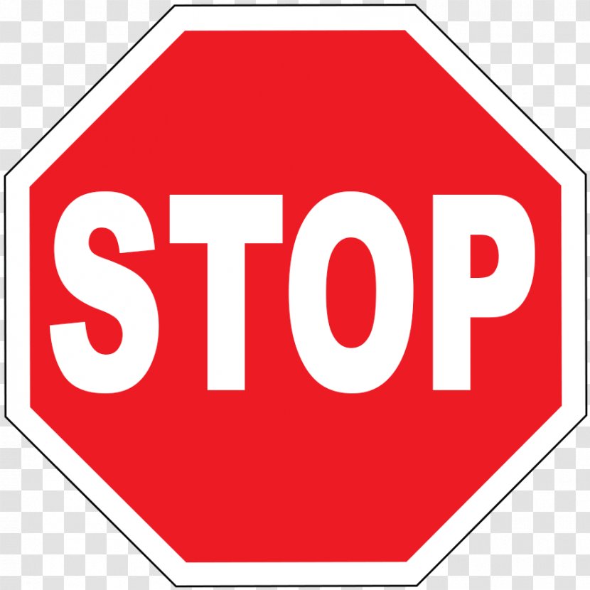 Stop Sign Traffic Clip Art - Area Transparent PNG