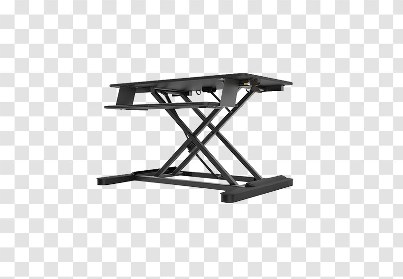 Sit-stand Desk Standing Cubicle - Sitting - Outdoor Furniture Transparent PNG