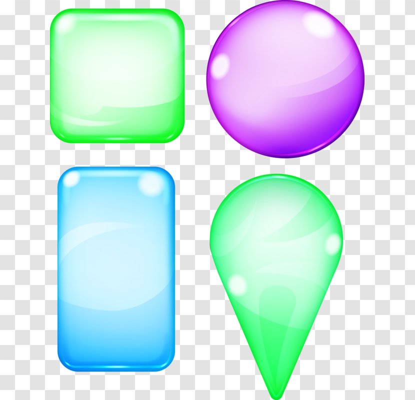 Colored Bubbles - Artworks - Rectangle Transparent PNG