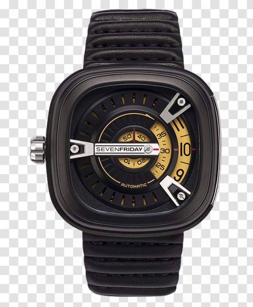 Sevenfriday M2/02 Automatic Watch Industrial Revolution - Bracelet Transparent PNG