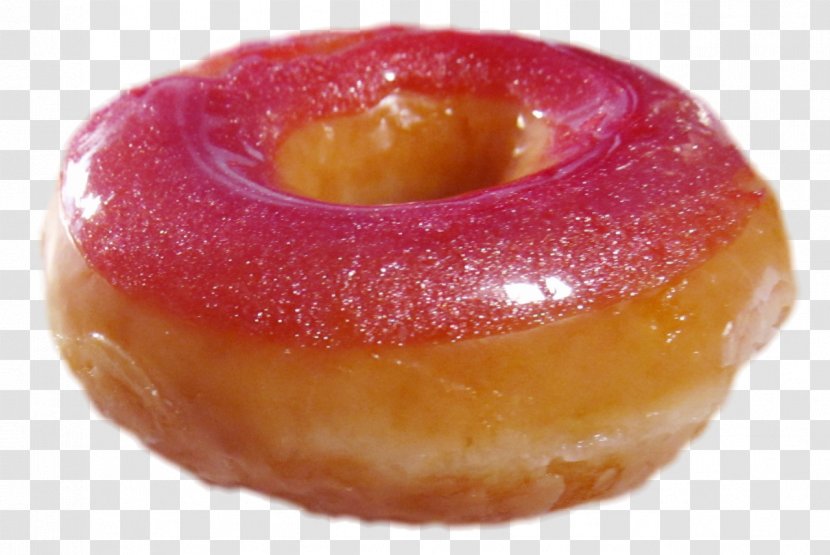 Cider Doughnut Donuts Sufganiyah Danish Pastry Frosting & Icing - Dessert - Pink Donut Transparent PNG