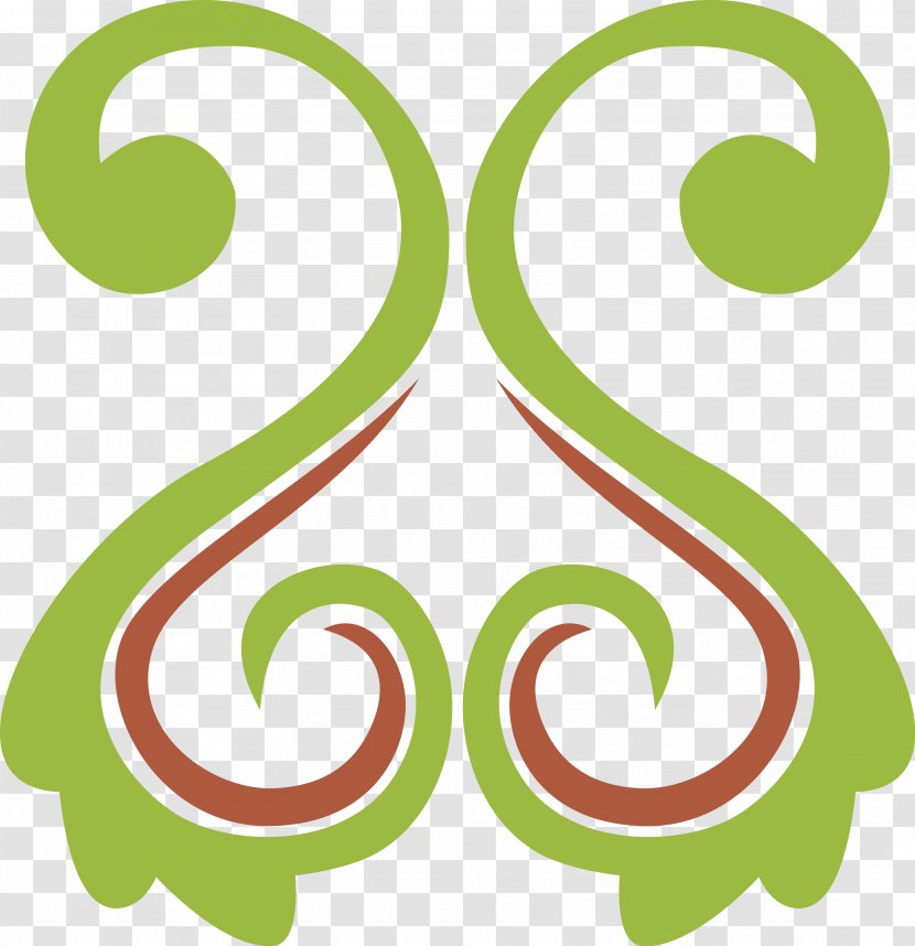 Symbol Alpana Pattern - Green - Rangoli Transparent PNG