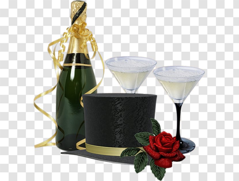 Champagne Wine Clip Art - Tableware Transparent PNG