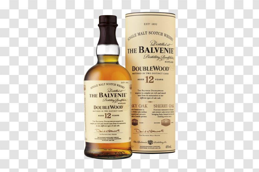 Balvenie Distillery Single Malt Whisky Scotch DoubleWood - 70 Years Transparent PNG