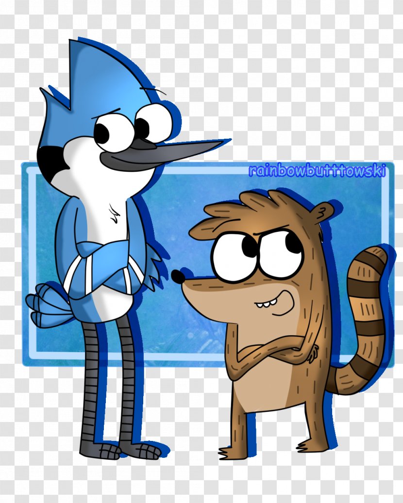 Mordecai Rigby YouTube Drawing DeviantArt - Line Art - Show Transparent PNG
