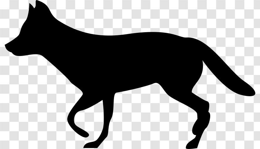 Dog Coyote Whiskers Clip Art - Tshirt Transparent PNG