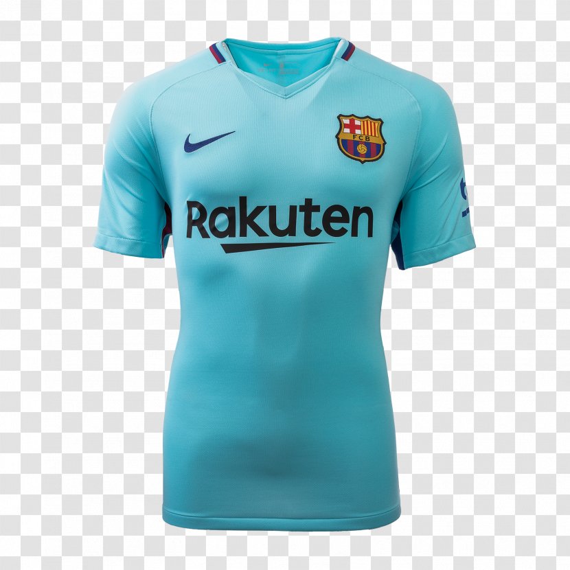 T-shirt FC Barcelona Jersey Football - Sleeve Transparent PNG