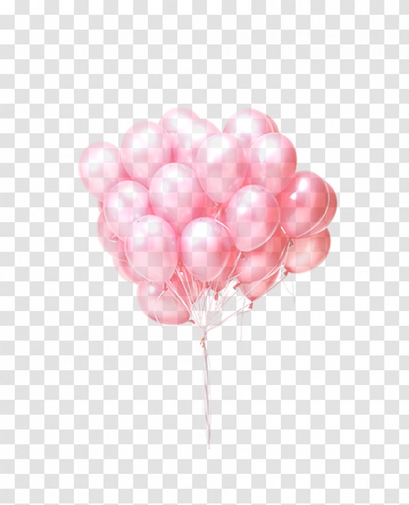 Balloon Designer - Silhouette - Pink Balloons Transparent PNG