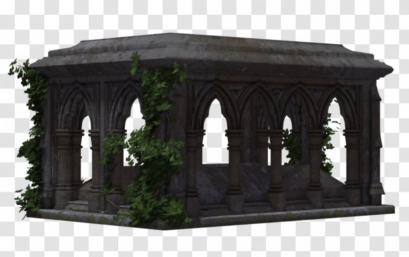 Gothic Architecture Revival Cemetery Art Transparent PNG