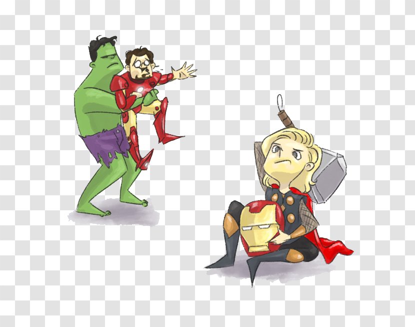 Iron Man Loki Thor Black Widow Hulk - Avengers Assemble - Was Bullied Transparent PNG