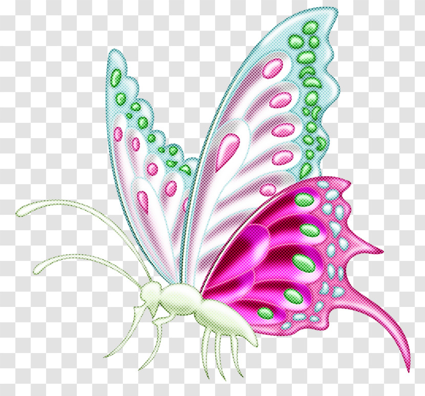 Butterfly Moths And Butterflies Insect Wing Pink Transparent PNG
