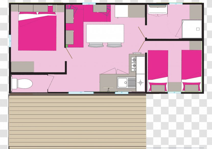 Architecture Floor Plan Brand Pattern - Magenta - Design Transparent PNG