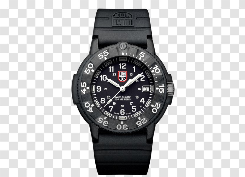 Luminox Navy Seal Colormark 3050 Series United States SEALs The Seals - Anu 4220 - Bottom Of Sea Transparent PNG