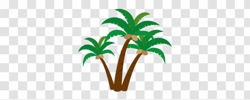 Palm Trees Illustration Adobe Illustrator Wall Decal - Arecales - Woody Plant Transparent PNG