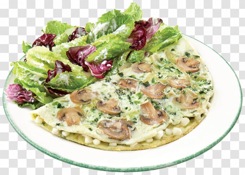 Italian Cuisine Vegetarian Tarte Flambée Recipe Leaf Vegetable - Food - Salad Transparent PNG