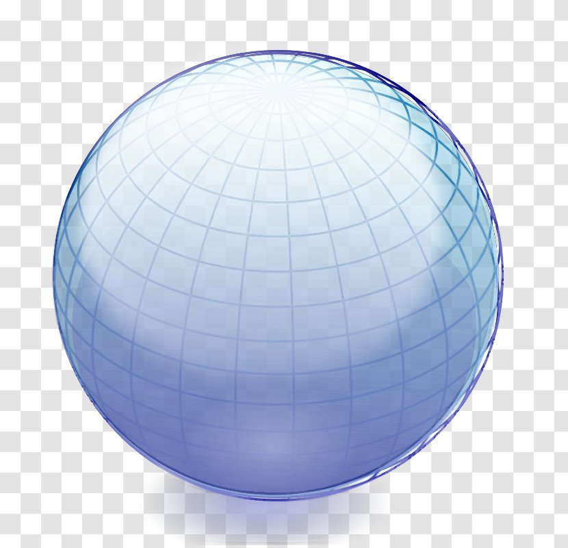 Blue Sphere Ball World - Swiss Transparent PNG