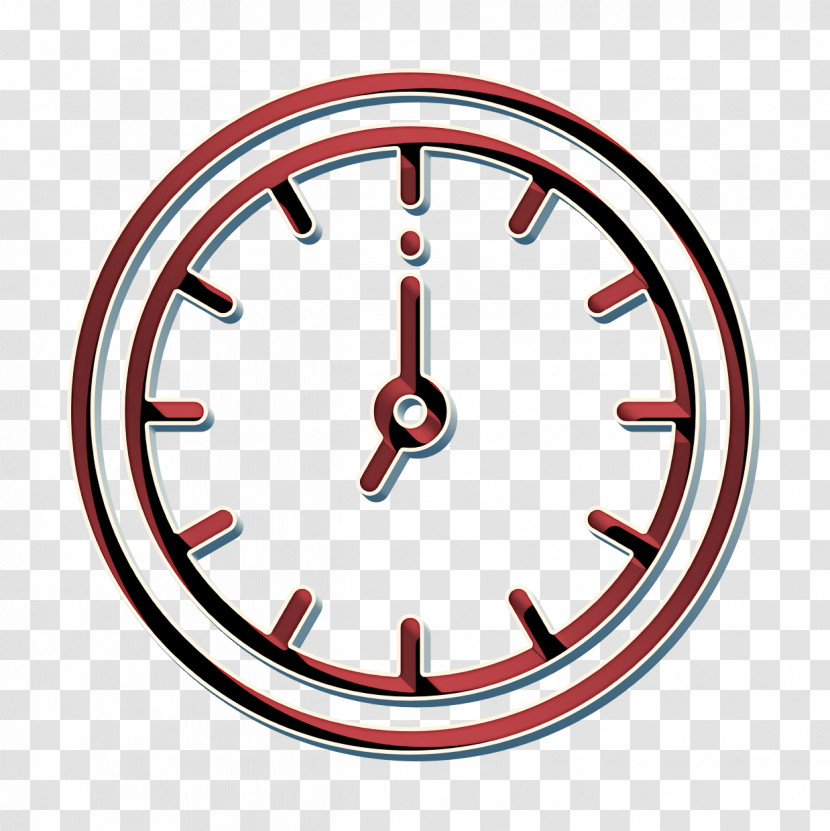 Clock Icon Business Management Icon Transparent PNG
