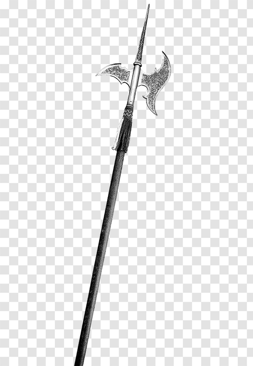 Halberd Weapon Download - Ancient Weapons Transparent PNG