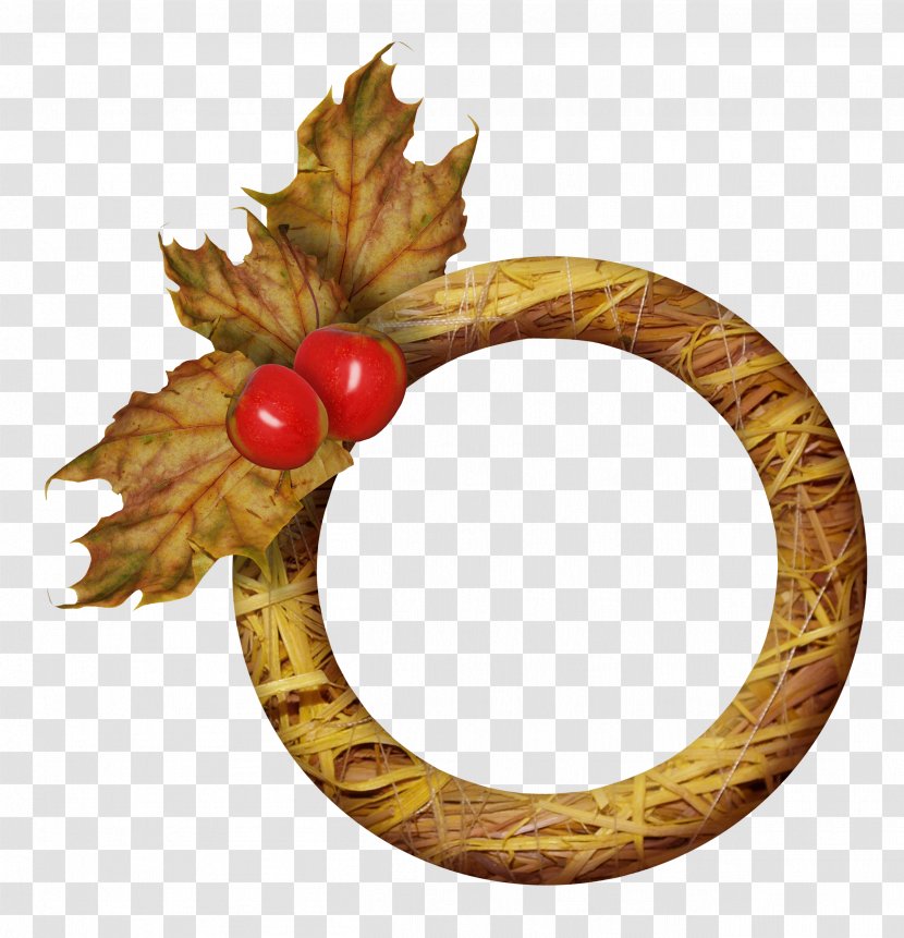 Leaf Photography Picture Frames - Fruit - Apple Leaves Wooden Ring Transparent PNG