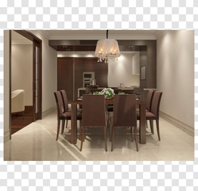 Table Dining Room Furniture Interior Design Services Chandelier - Squeegee - Lustre Transparent PNG